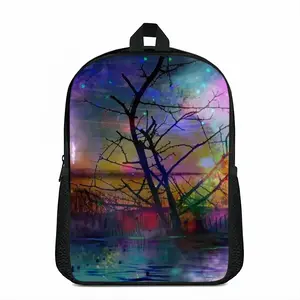 Hypnotic Universe Double layer Schoolbag