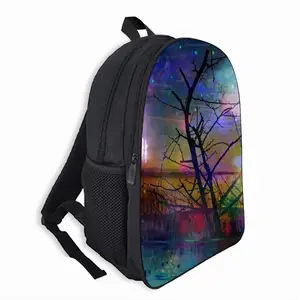 Hypnotic Universe Double layer Schoolbag