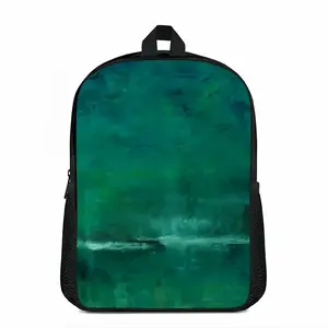 Imaginary Landscape In The Green Garden Double layer Schoolbag