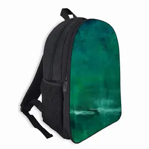 Imaginary Landscape In The Green Garden Double layer Schoolbag