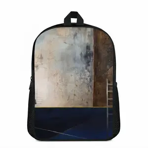 Grid Light Double layer Schoolbag