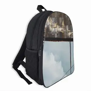 Rising And Falling Double layer Schoolbag