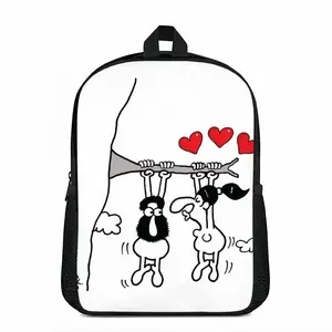 Love Is Everywhere Double layer Schoolbag