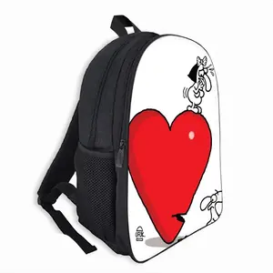 Axing Love Double layer Schoolbag