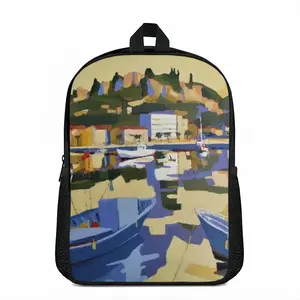 Cassis Harbor Double layer Schoolbag