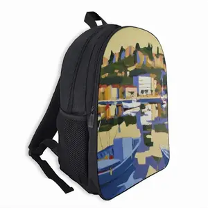 Cassis Harbor Double layer Schoolbag