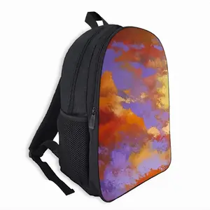 Clouds Double layer Schoolbag