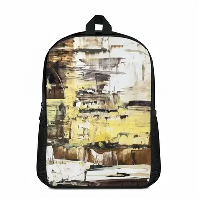 Beach And Rocks Double layer Schoolbag