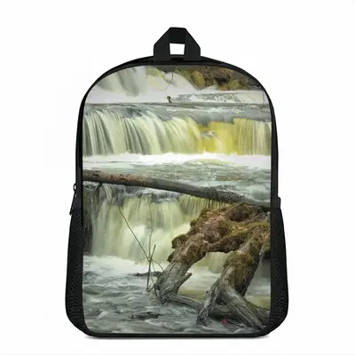 Minnihaha-Curling Waterfall Double layer Schoolbag