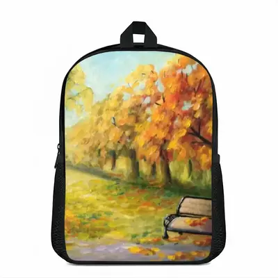 The Autumnwaiting Double layer Schoolbag