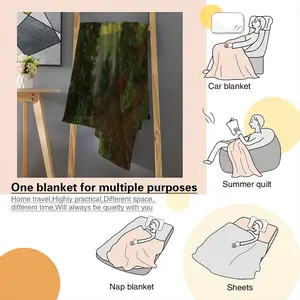 Kin Evening Flannel Blanket (Multi-Size, Vertical)