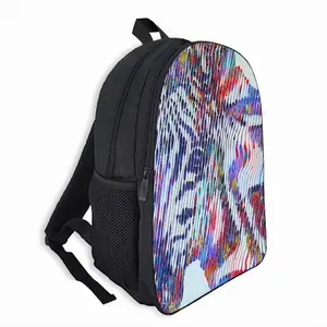 The Colorful Zebra Double layer Schoolbag