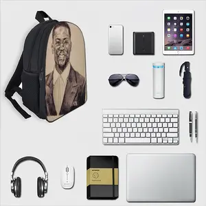 Kevin Hart Portrait Double layer Schoolbag