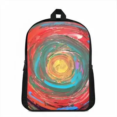 On The Eye Of The Hurricane Double layer Schoolbag