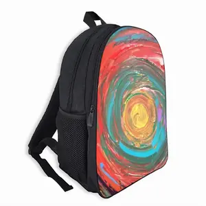 On The Eye Of The Hurricane Double layer Schoolbag