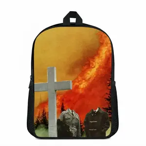 Eternal Flames Double layer Schoolbag