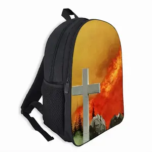 Eternal Flames Double layer Schoolbag