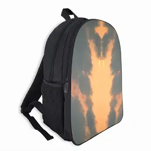 Bermuda Dragon Sunset Double layer Schoolbag