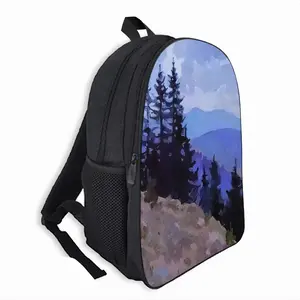 On The Mountain Double layer Schoolbag