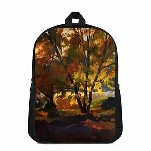 Autumn Sunset Double layer Schoolbag