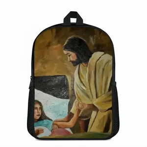 Jesus Heals Double layer Schoolbag