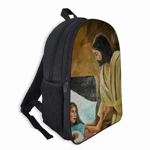 Jesus Heals Double layer Schoolbag