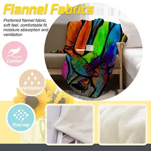 Friday Evening Flannel Blanket (Multi-Size, Vertical)