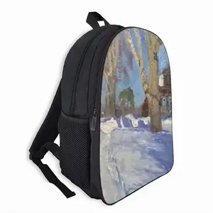 Village Samsonovo Double layer Schoolbag