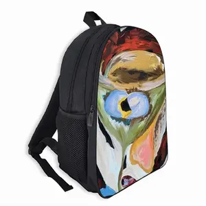 Drunk Man Double layer Schoolbag