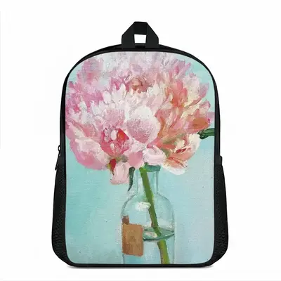 Last Peony Double layer Schoolbag