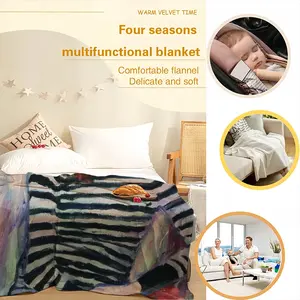 Olya Flannel Blanket (Multi-Size, Vertical)