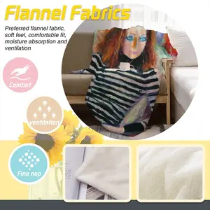 Olya Flannel Blanket (Multi-Size, Vertical)