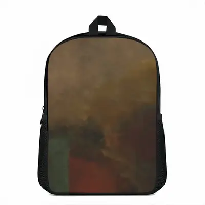 Blurred Fruit Double layer Schoolbag