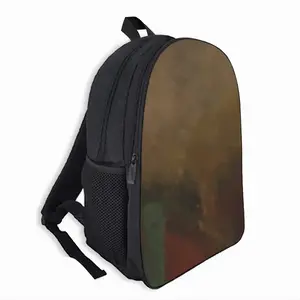 Blurred Fruit Double layer Schoolbag