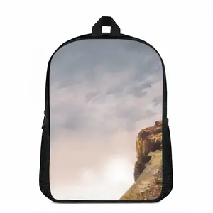 Living On The Edge Double layer Schoolbag