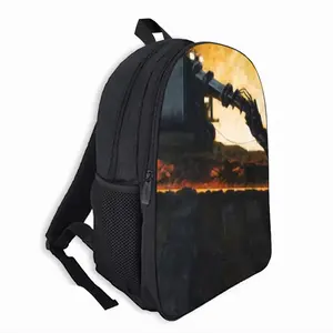 River Of Metal Double layer Schoolbag