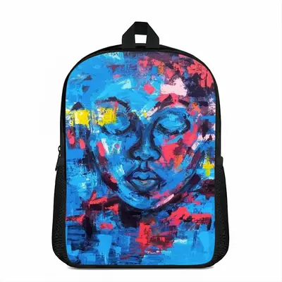 Seeking My True Identity Double layer Schoolbag