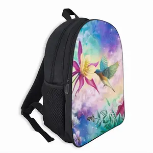 Blossoming Of Life Double layer Schoolbag