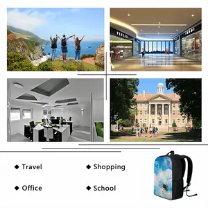 The Cycle Of Life Double layer Schoolbag