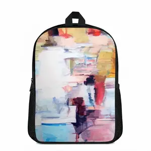 People In The City Double layer Schoolbag