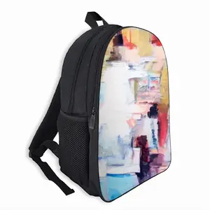 People In The City Double layer Schoolbag