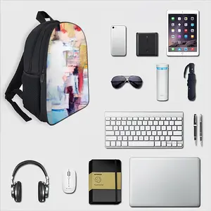 People In The City Double layer Schoolbag