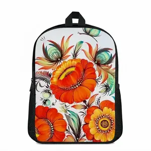 Living And Loving Double layer Schoolbag