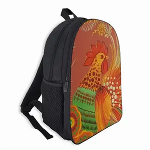 Joyous Rooster Double layer Schoolbag