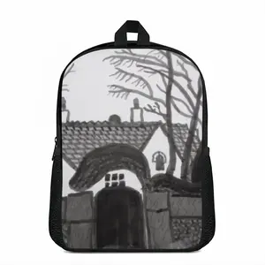 Creepy Cottage Double layer Schoolbag