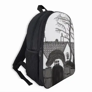 Creepy Cottage Double layer Schoolbag