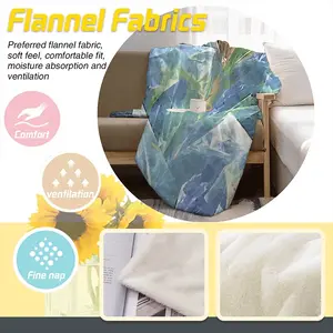 Apophysis 19 Flannel Blanket (Multi-Size, Vertical)