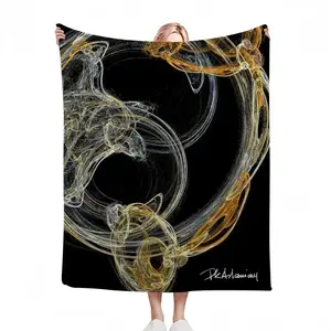 Apophysis 02 Flannel Blanket (Multi-Size, Vertical)