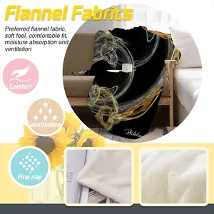 Apophysis 02 Flannel Blanket (Multi-Size, Vertical)