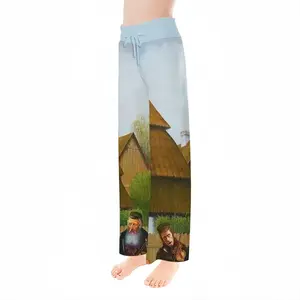 Women Klezmers In Shtetl Pajama Pants